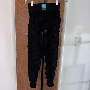 Agogie Black resistance +20 training leggings women size Large